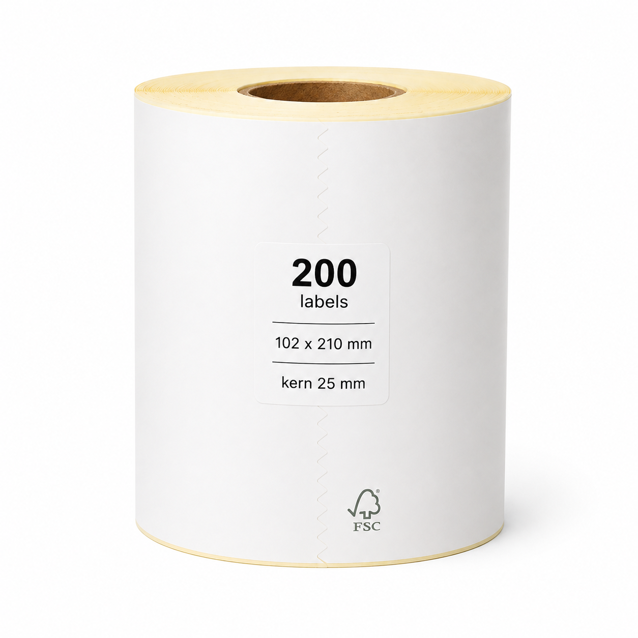 Verzendlabel DHL 102 x 210 mm <br>(200 labels per rol)