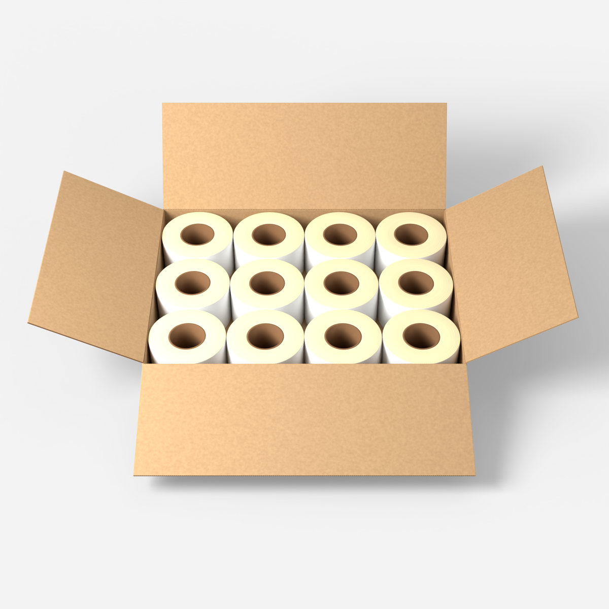 Verzendlabel DHL 102 x 210 mm <br>(600 labels per rol)