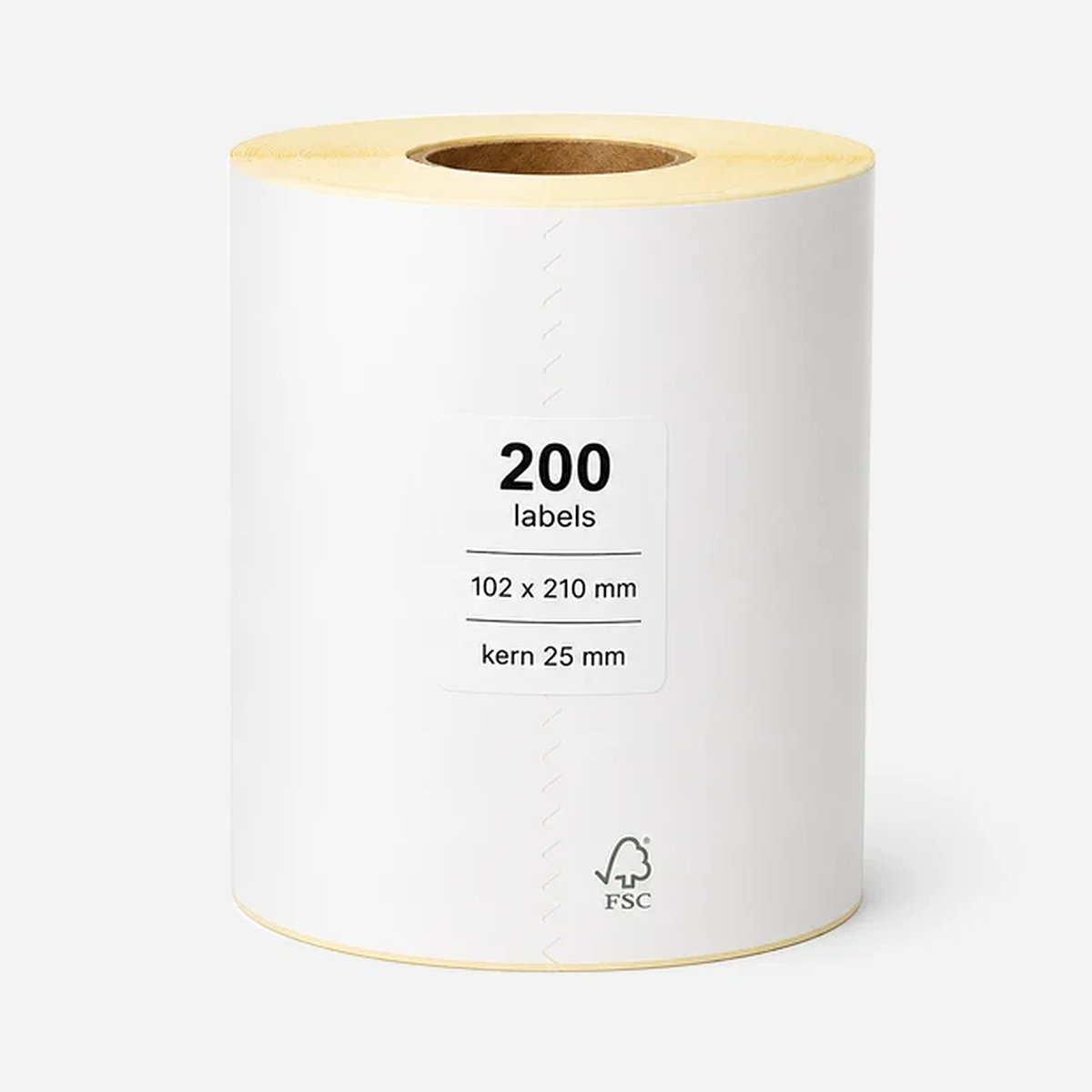 Verzendlabel DHL 102 x 210 mm <br>(200 labels per rol)